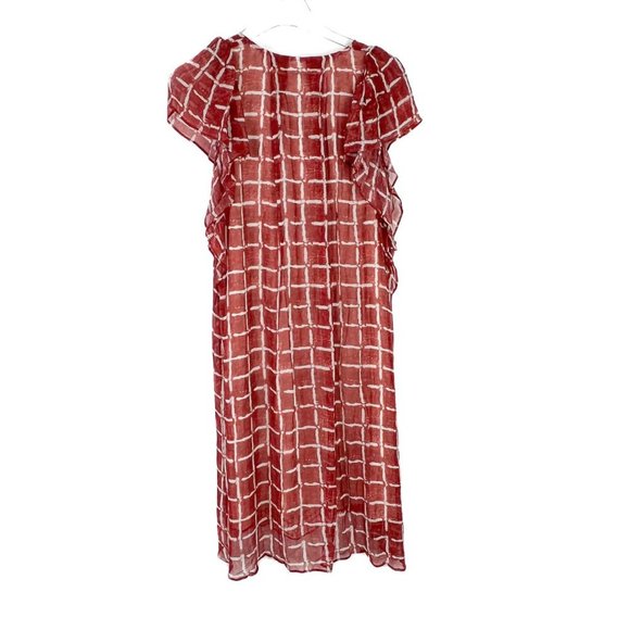 NWT Anthropologie Hiche Emery Ruffled Dress Shift Size Small S NEW N2109 - Picture 11 of 13